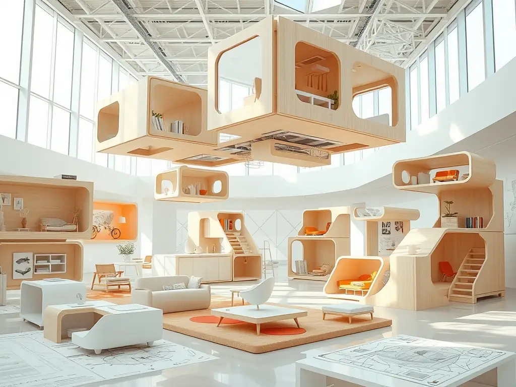 Modular design concept illustrating flexibility and adaptability in project execution.